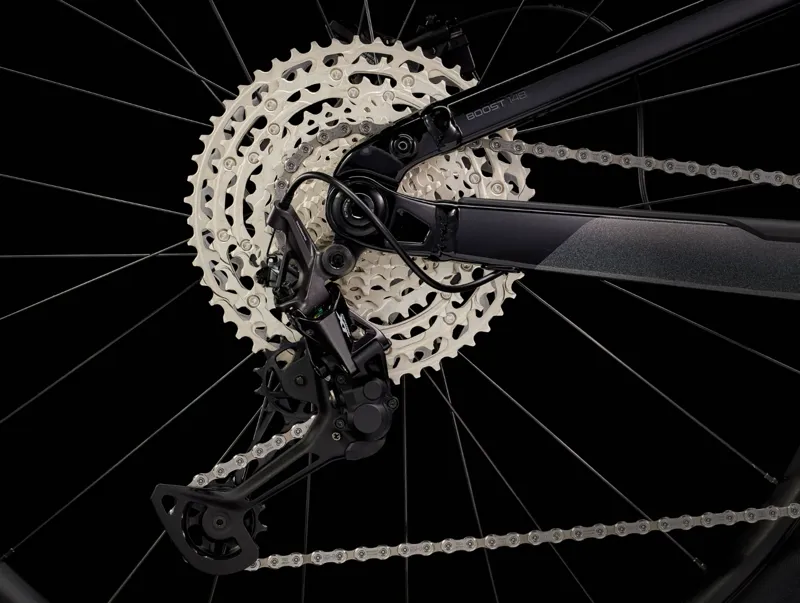 Trek Powerfly FS 7 Electric Mountain Bike 2024 in Prismatic Black-6